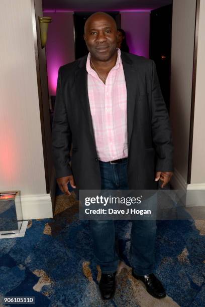 Victor Ubogu attends The Nordoff Robbins Six Nations Championship Rugby dinner held at Grosvenor House, on January 17, 2018 in London, England.