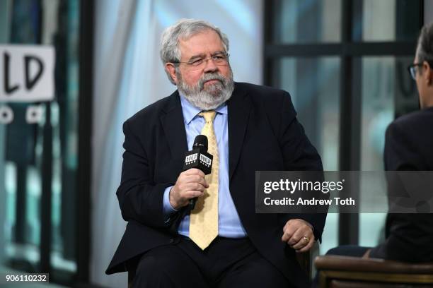 David Cay Johnston visits Build at Build Studio on January 17, 2018 in New York City.