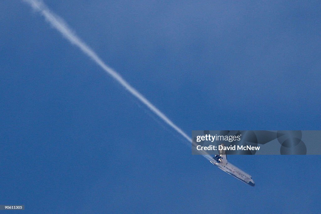 Space Shuttle Discovery Lands After Mission To International Space Station