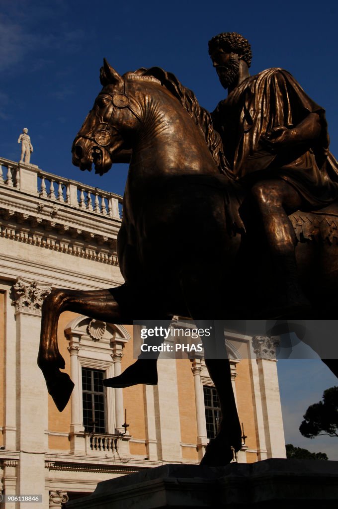 Marcus Aurelius, Equestrian statue.