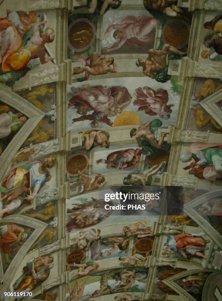 Sistine Ceiling Tree Sistine Chapel Ceiling Photos and Premium High Res Pictures - Getty Images
