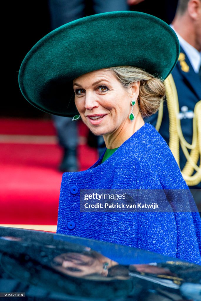 Queen Maxima Of The Netherlands Opens Bio Fair In Zwolle