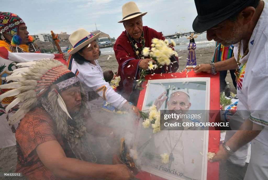 PERU-POPE-SHAMANS