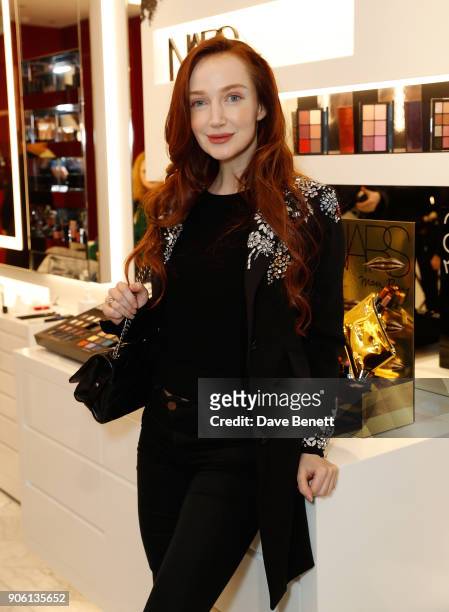 Olivia Grant attends the NARS Kings Road Opening Party on January 17, 2018 in London, United Kingdom.