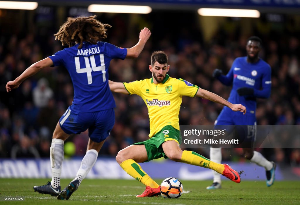 Chelsea v Norwich City - The Emirates FA Cup Third Round Replay