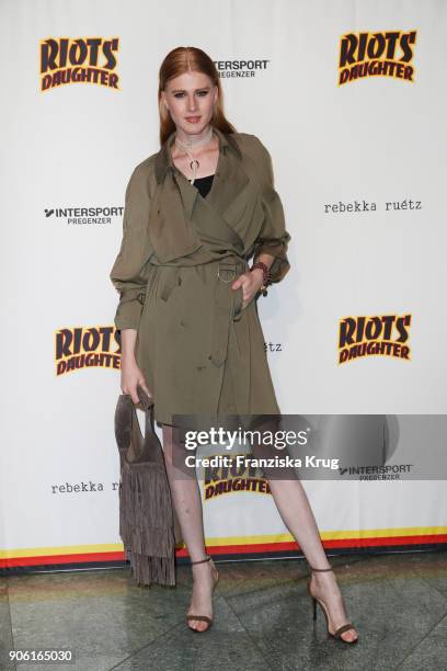 Veit Alex during the Rebekka Ruetz Fashion Show at Embassy of Austria on January 17, 2018 in Berlin, Germany.