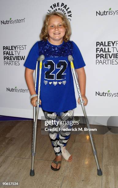 Actress Maria Lark of the television show "Medium" attends the PaleyFest and TV Guide Magazine's CBS Fall television preview party at The Paley...