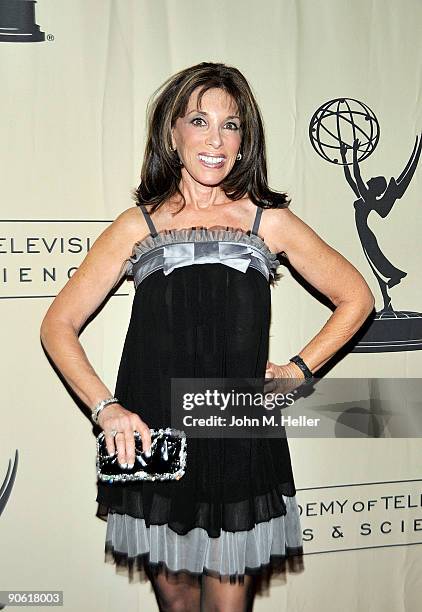 Actress Kate Linder attends the Academy of Television Arts & Sciences and the Nonfiction Peer Groups' Emmy Nomination Party for Outstanding...