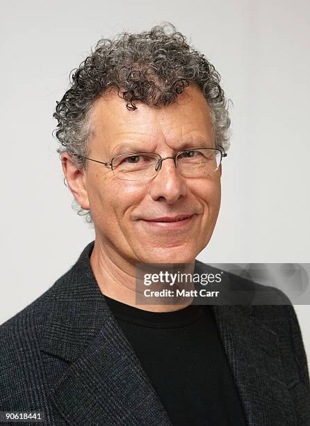 Director Jon Amiel from the film "Creation" poses for a portrait during the 2009 Toronto International Film Festival at The Sutton Place Hotel on...