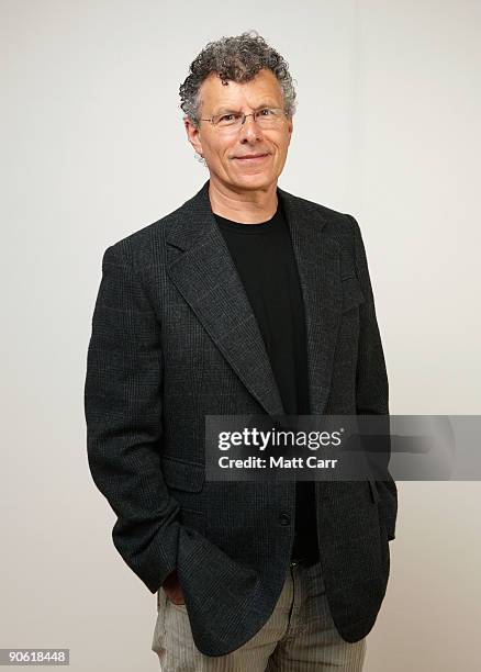 Director Jon Amiel from the film "Creation" poses for a portrait during the 2009 Toronto International Film Festival at The Sutton Place Hotel on...