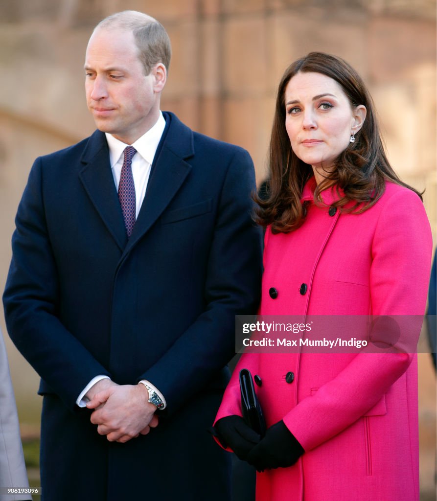 The Duke and Duchess Of Cambridge Visit Coventry