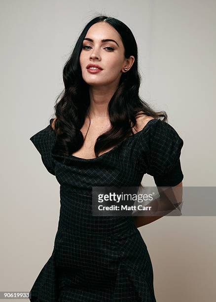 Actress Megan Fox from the film "Jennifer's Body" poses for a portrait during the 2009 Toronto International Film Festival at The Sutton Place Hotel...