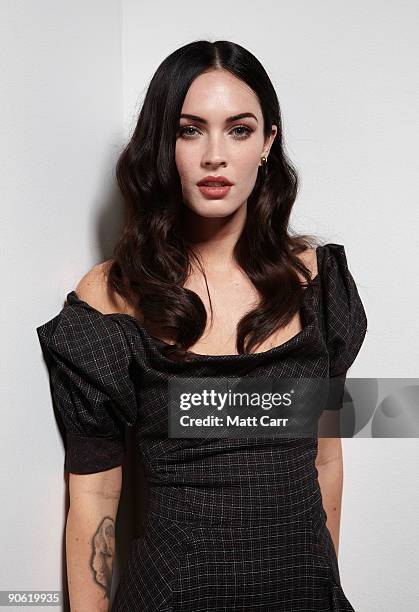 Actress Megan Fox from the film "Jennifer's Body" poses for a portrait during the 2009 Toronto International Film Festival at The Sutton Place Hotel...