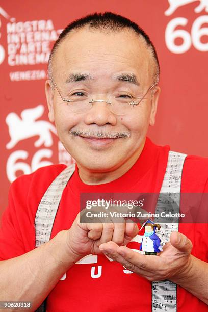 Producer Masao Maruyama attends the "Yonayona Pengin" photocall at the Palazzo del Casino during the 66th Venice Film Festival on September 12, 2009...