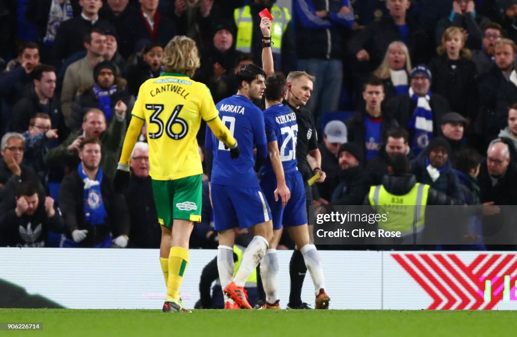 Chelsea v Norwich City - The Emirates FA Cup Third Round Replay