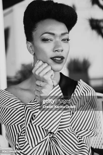 Actress Sonequa Martin-Green is photographed for W Magazine on September 18, 2017 in Los Angeles, California.