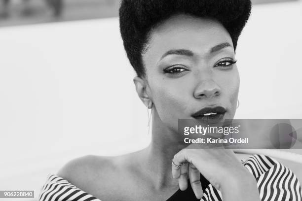 Actress Sonequa Martin-Green is photographed for W Magazine on September 18, 2017 in Los Angeles, California.