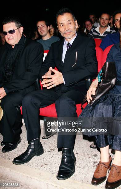 Director Rintaro attends the "Yonayona Pengin" premiere at the Sala Darsena during the 66th Venice Film Festival on September 12, 2009 in Venice,...
