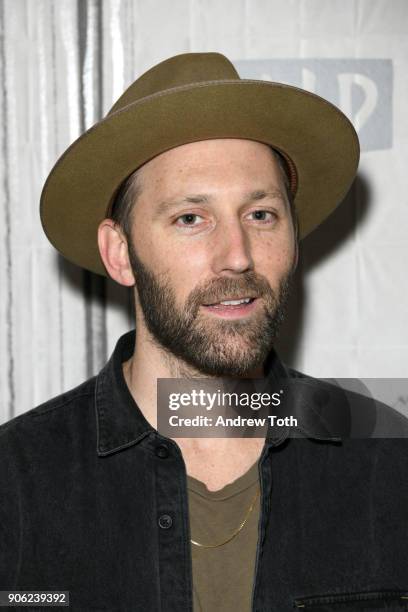 Mat Kearney visits Build at Build Studio on January 17, 2018 in New York City.