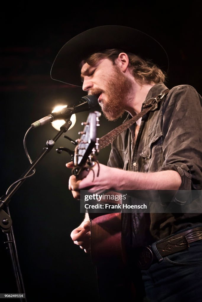 Colt Wall Canadian singer Colter Wall performs live during a concert at the ...