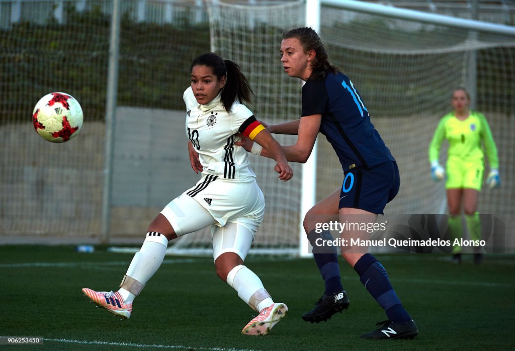 U17 Girl's Germany v U17 Girl's  England - International Friendly