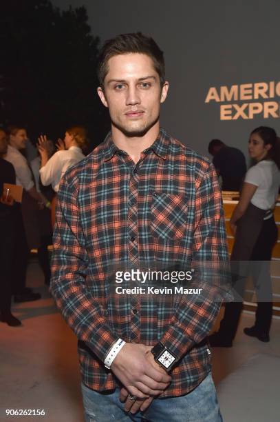 Bonner Bolton attends American Express x Justin Timberlake "Man Of The Woods" listening session at Skylight Clarkson Sq on January 16, 2018 in New...