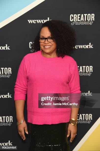 Judge, President and Founder of Carol's Daughter, Lisa Price attends as WeWork presents Creator Awards Global Finals at the Theater At Madison Square...