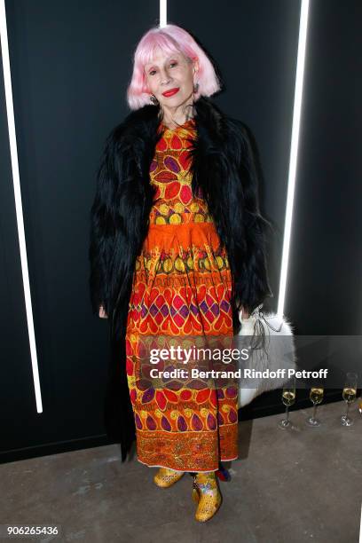 Marie Beltrami attends the "YSL Beauty Hotel" event during Paris Fashion Week Menswear Fall/Winter 2018-2019 on January 17, 2018 in Paris, France.