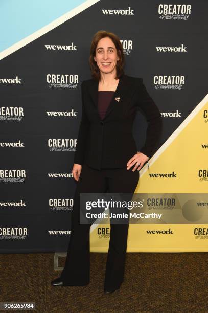 At WeWork, Jen Berrent attends as WeWork presents Creator Awards Global Finals at the Theater At Madison Square Garden on January 17, 2018 in New...