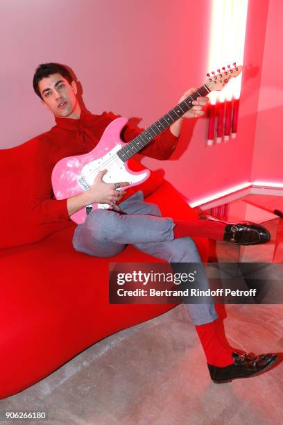 Director Julien Landais attends the "YSL Beauty Hotel" event during Paris Fashion Week Menswear Fall/Winter 2018-2019 on January 17, 2018 in Paris,...