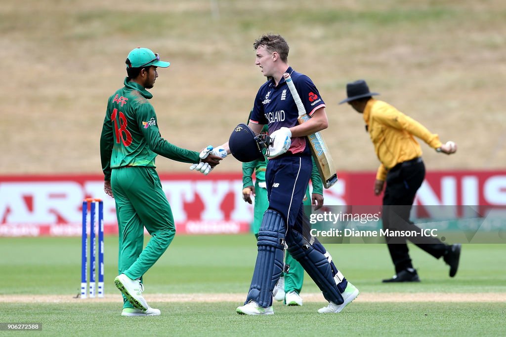 ICC U19 Cricket World Cup - Bangladesh v England