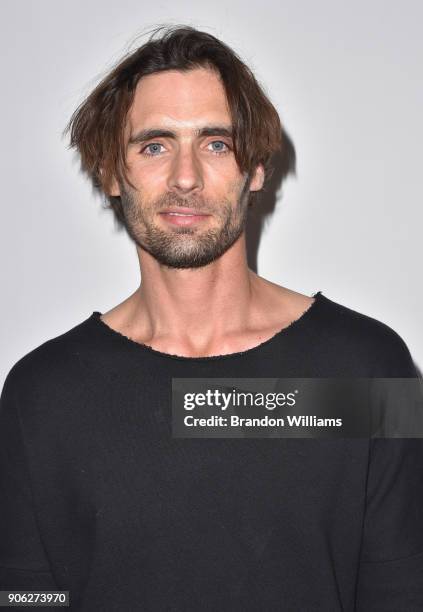 Musician Tyson Ritter attends the Covenant House of California "An Evening of Dreams" Gala at Dream Hotel on January 17, 2018 in Hollywood,...