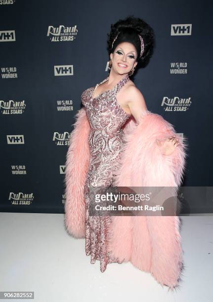 Drag queen BenDeLaCreme attends "RuPaul's Drag Race All Stars" Meet The Queens on January 17, 2018 in New York City.