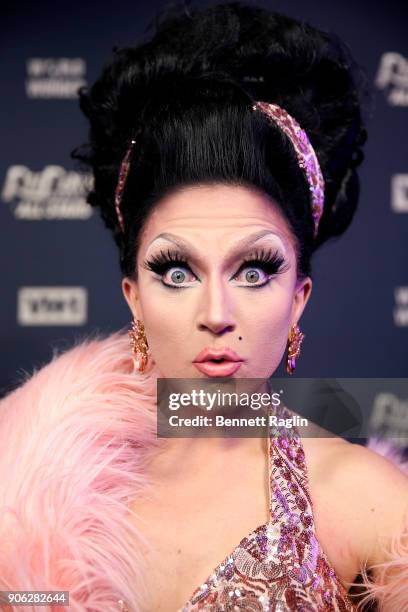 Drag queen BenDeLaCreme attends "RuPaul's Drag Race All Stars" Meet The Queens on January 17, 2018 in New York City.