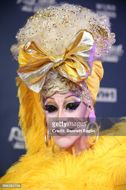 Drag queen Thorgy Thor attends "RuPaul's Drag Race All Stars" Meet The Queens on January 17, 2018 in New York City.