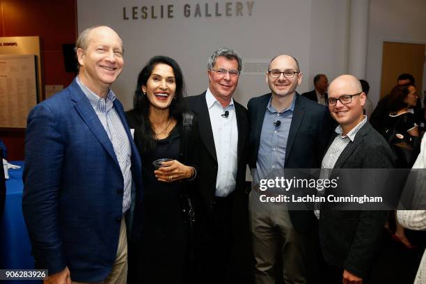 Vice President of Programs Alfred P. Sloan Foundation Doren Weber, Kiki Kapany of Kikim Media, President of Kikim Media Michael Schwarz, General...