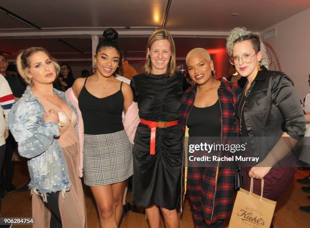 Jasmine Brown , Kiehl's Brand President Megan Grant , Alissa Ashley , and Fernanda Machado at Kiehl's Turns Up the Potent-C with the NEW...