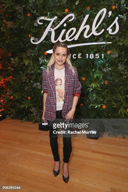 Taryn Manning at Kiehl's Turns Up the Potent-C with the NEW Powerful-Strength Line-Reducing Concentrate on January 17, 2018 in West Hollywood,...