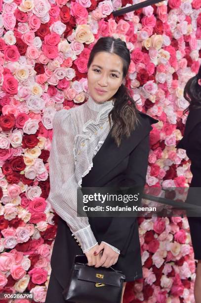 Wendy Nguyen attends Cle de Peau Beaute Celebrates the Brand Relaunch with a Global Event in Los Angeles, hosted by Global Brand Face Felicity Jones...