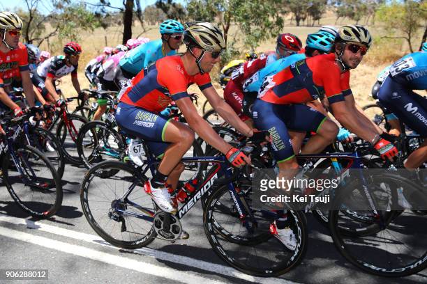 20th Santos Tour Down Under 2018 / Stage 3 Valerio AGNOLI / Manuele BOARO / Colley Tce, Glenelg - The Esplanade, Victor Harbor / Race shortened due...