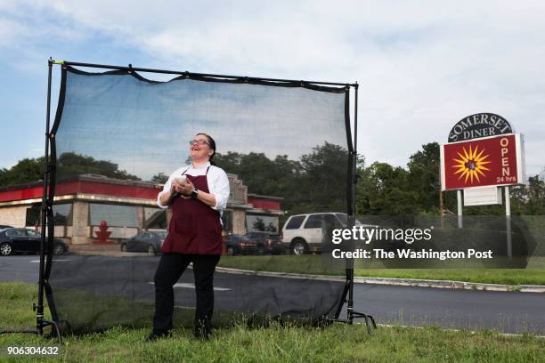 Patricia Rivera is a beloved server at the Somerset Diner in Somerset , New Jersey on July 21, 2017.