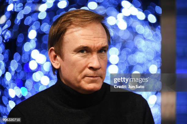 Photographer Andrew Durham attends the promotional event for 'The Beguiled' at Tsutaya Roppongi bookstore on January 18, 2018 in Tokyo, Japan.