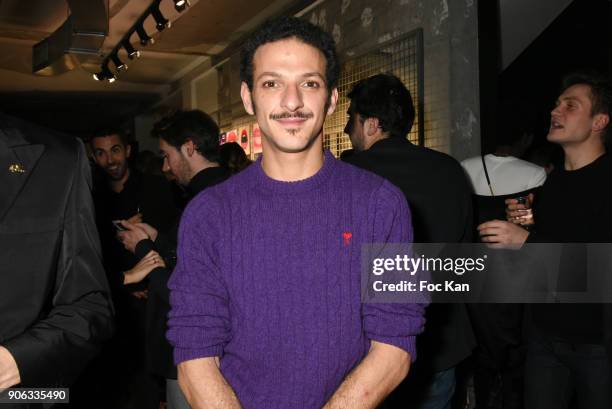 Presenter Vincent Dedienne attends YSL Beauty Party During Paris Fashion Week Menswear Fall/Winter 2018-2019 on January 17, 2018 in Paris, France.