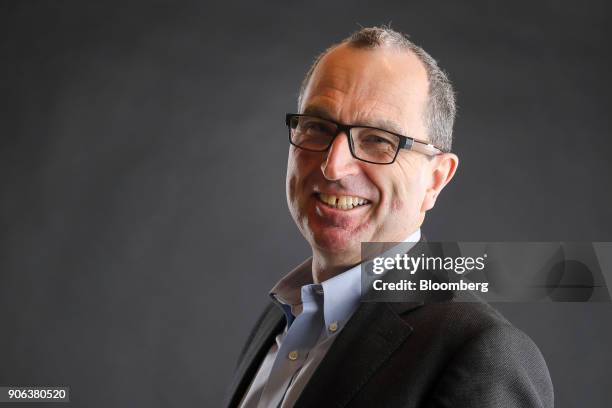 Chris Grigg, chief executive officer of British Land Plc, poses for a photograph following an interview in London, U.K., on Thursday, Jan. 18, 2018....