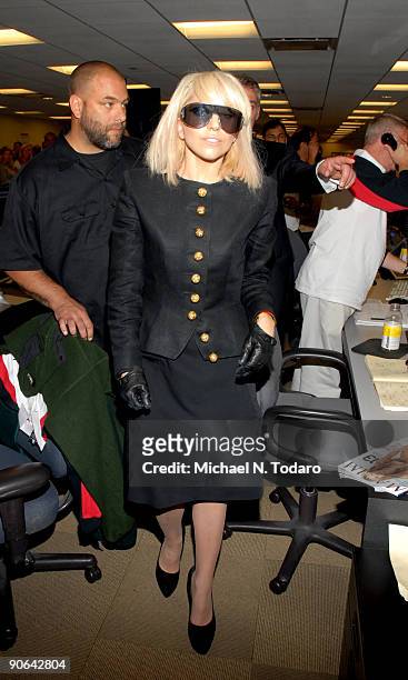 Lady Gaga attends the annual BGC Global Charity Day at on September 11, 2009 in New York, New York.