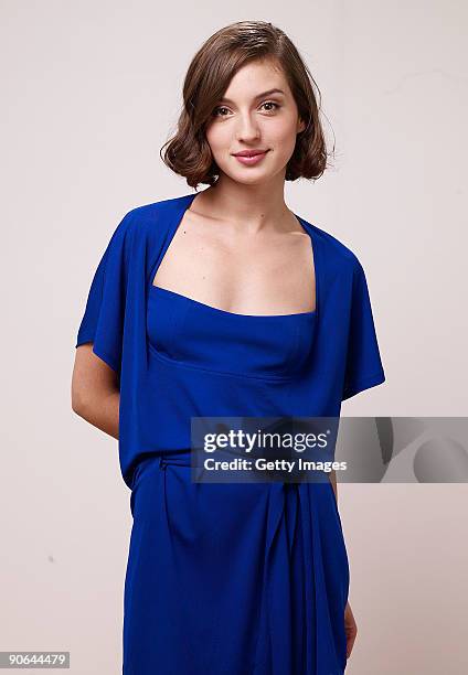 Actress Maria Valverde from the film 'Cracks' poses for a portrait during the 2009 Toronto International Film Festival at The Sutton Place Hotel on...