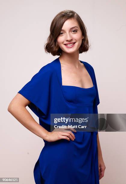 Actress Maria Valverde from the film 'Cracks' poses for a portrait during the 2009 Toronto International Film Festival at The Sutton Place Hotel on...