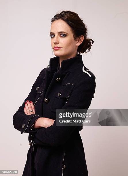 Actress Eva Green from the film 'Cracks' poses for a portrait during the 2009 Toronto International Film Festival at The Sutton Place Hotel on...