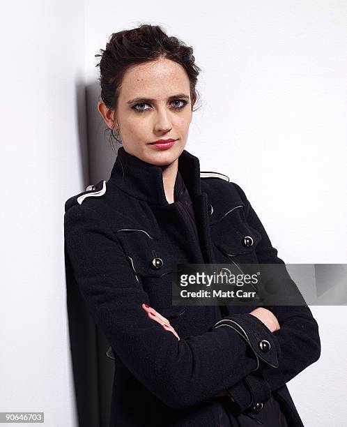 Actress Eva Green from the film 'Cracks' poses for a portrait during the 2009 Toronto International Film Festival at The Sutton Place Hotel on...