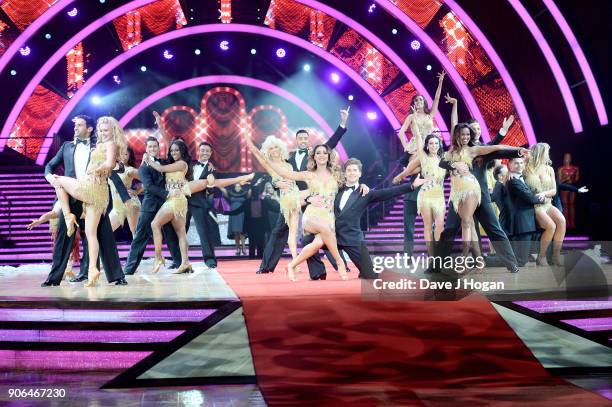 Davood Ghadami, Nadia Bychkova, Gorka Marquez, Alexandra Burke, Joe McFadden, Debbie McGee, Giovanni Pernice, AJ Pritchard, Janette Manrara, Amy...